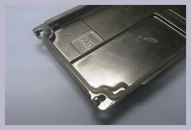 Liquid Silicon onto Metal